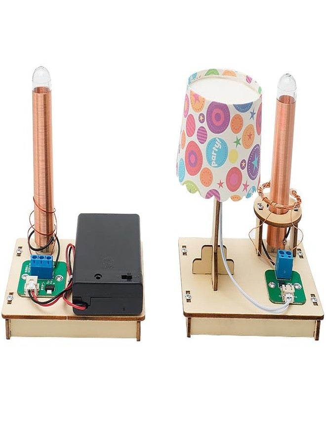 Kit4Curious® Wireless Power Transmission DIY STEM Kit- Tesla Coil Science Experiment Toy, Physics Working Model Electromagnetic Induction Learning Project Kit - Image 4