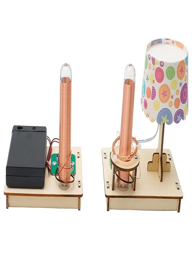 Kit4Curious® Wireless Power Transmission DIY STEM Kit- Tesla Coil Science Experiment Toy, Physics Working Model Electromagnetic Induction Learning Project Kit - Image 2