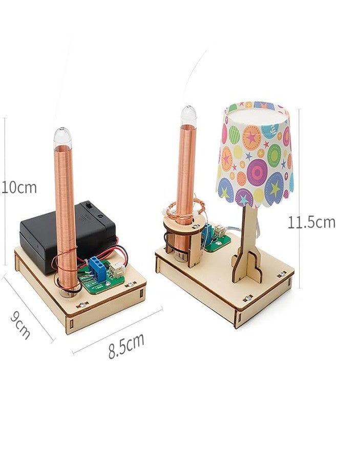 Kit4Curious® Wireless Power Transmission DIY STEM Kit- Tesla Coil Science Experiment Toy, Physics Working Model Electromagnetic Induction Learning Project Kit - Image 5