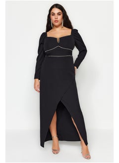 Black Evening Dress TBBAW24AD00001