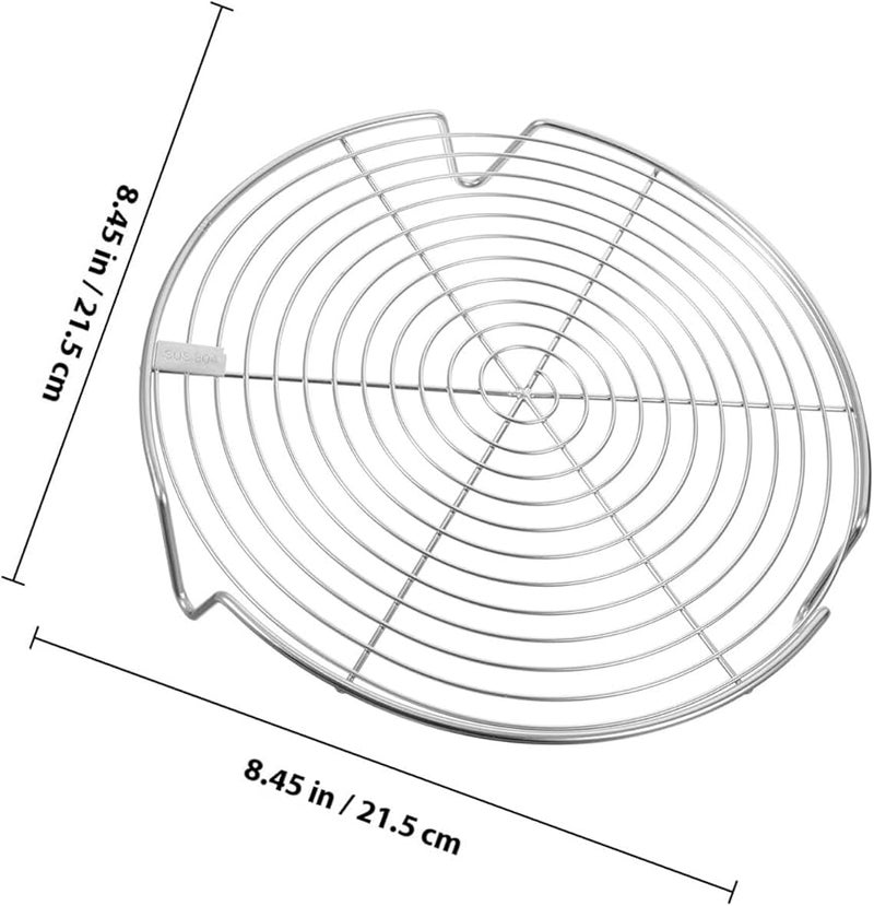 حامل بخار من الفولاذ المقاوم للصدأ للأواني ذات أرجل عالية، حامل بخار لطباخ الضغط للاستخدام في المطبخ - Image 3