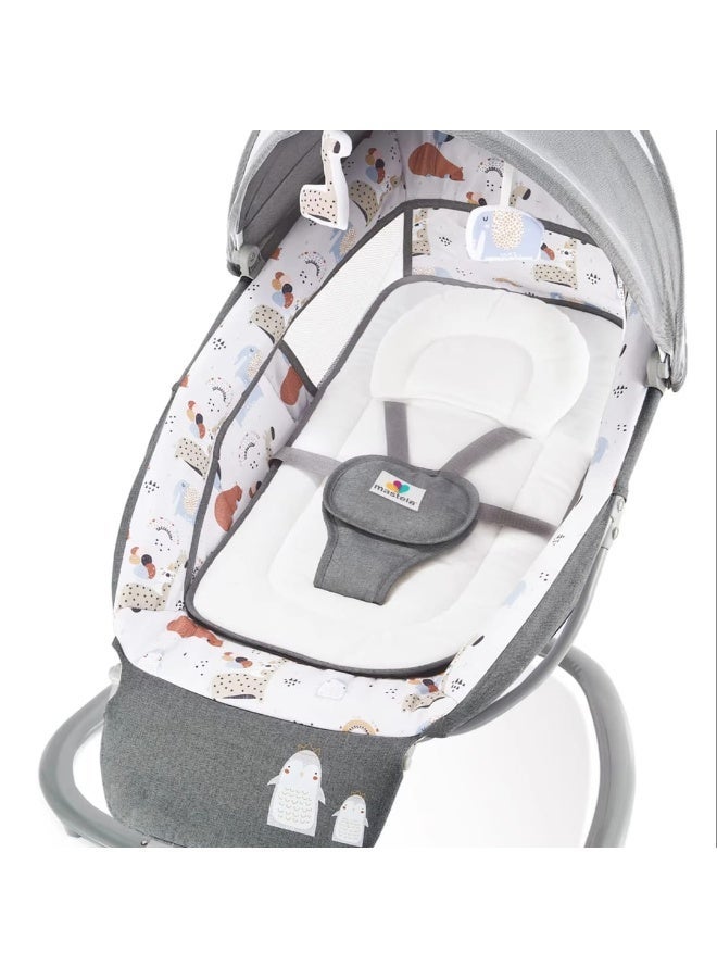 Mastela 3-in-1 Baby Bouncer | Mastela 3-in-1 Rocker | Mastela 3-in-1 Baby Swing | Mastela 3-in-1 Bassinet | Mastela 3-in-1 Baby Cradle | Mastela 3-in-1 Infant Rocker | 3-in-1 Multi-Function Baby Chair | Mastela Electric Baby Rocker | 3-in-1 Baby Rocker & Bassinet | Electric Baby Bassinet 3-in-1 | 3-in-1 Baby Lounger | Electric Baby Bouncer 3-in-1 | 3-in-1 Baby Rocker with Music & Remote Control | 3-in-1 Electric Baby Swing with Bluetooth | 3-in-1 Baby Swing, Cradle & Bassinet - Image 2