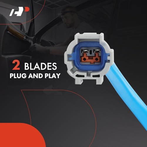 A-Premium Rear Right Power Window Lift Motor (2-Pin) Compatible with Armada Maxima 2004-2008, Titan 2004-2011, Pathfinder Armada 2004, Armada 2005-2011, Passenger Side, Replace# 827307S000, 827307Y000 - Image 2