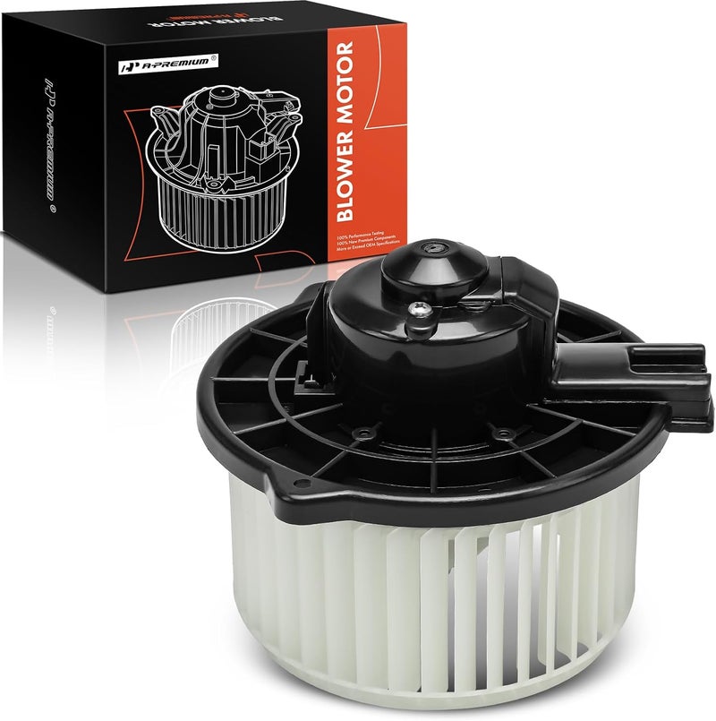 A-Premium Heater Blower Motor with Fan Cage Replacement for Toyota and Mazda Models - Image 1