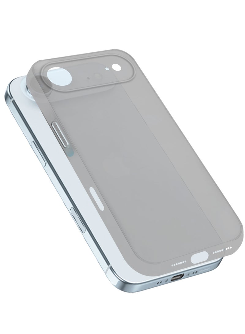 Ultra Thin Case for iPhone 17 Air - 0.3mm Matte Case Cover Air Skin Series Feather-Light Frosted Protective Back Cover - Dark Grey - Image 1