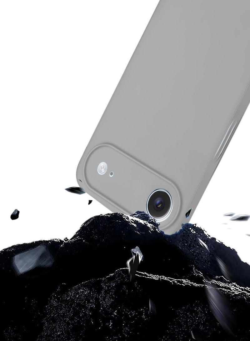 Ultra Thin Case for iPhone 17 Air - 0.3mm Matte Case Cover Air Skin Series Feather-Light Frosted Protective Back Cover - Dark Grey - Image 4