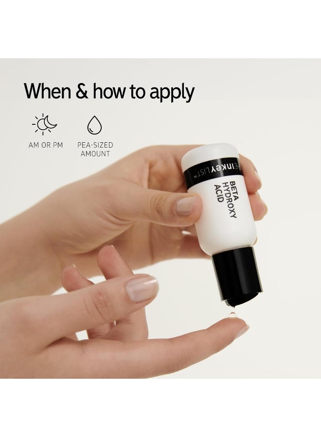 The INKEY List Beta Hydroxy Acid Serum With 2% Salicylic Acid And 1% Hyaluronic Acid To Fight Blackheads And Breakouts 30Ml - Image 4