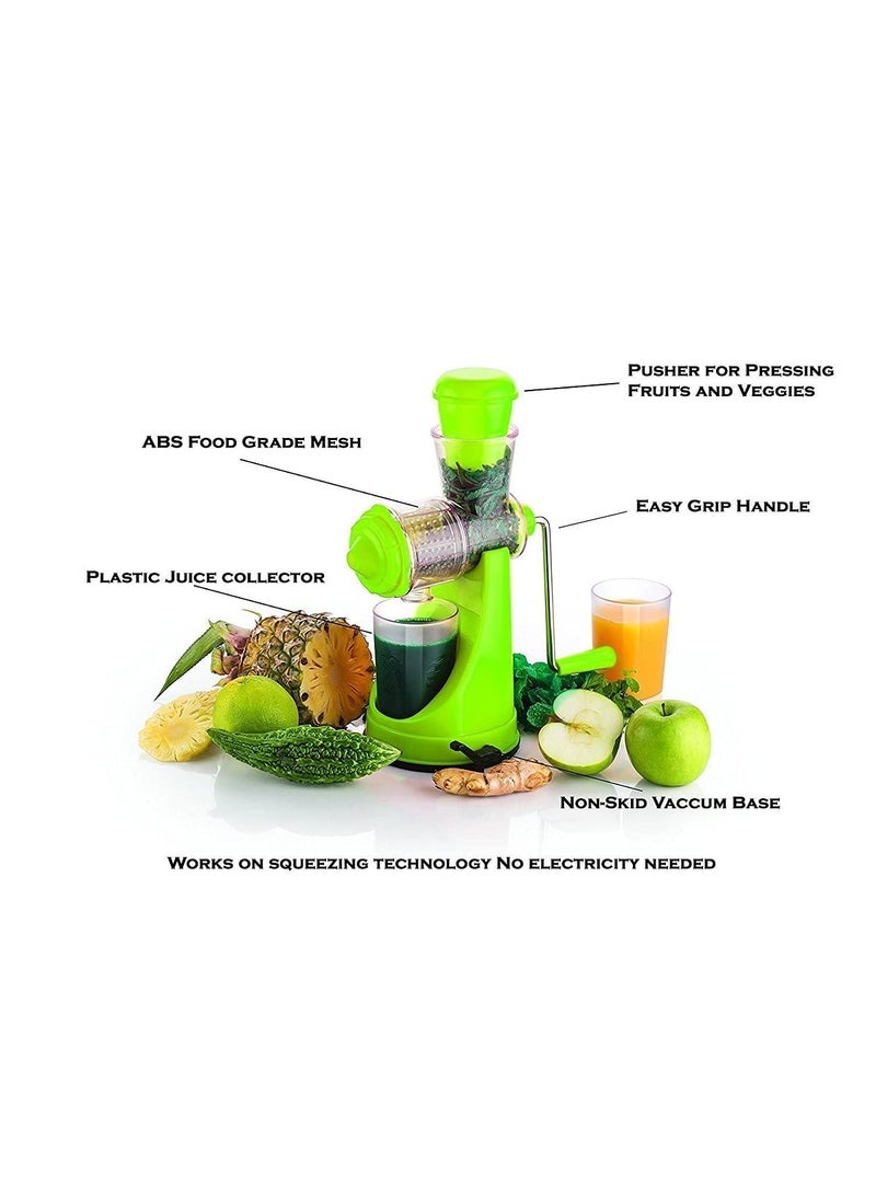 AryaSetu Enterprise - AryaSetu Enterprise Mini Portable Juicer Machine Juicer Hand Juicer for Fruits and Vegetables with Steel Handle Vacuum Locking SystemShakeFruit Juicer Machine for All Fruits Multi 1PC - Image 1
