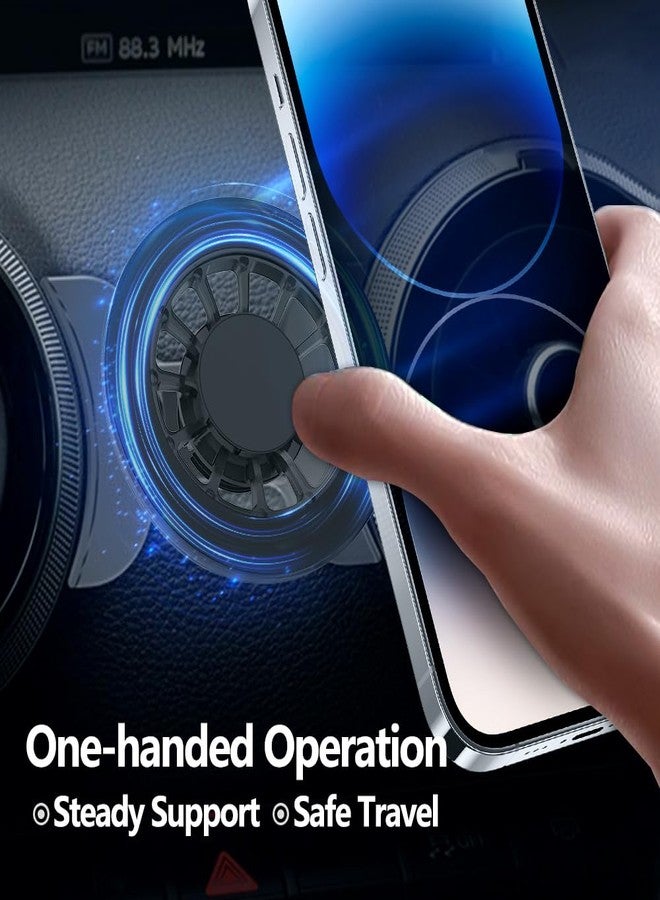 CLEC Fit for Magsafe Car Mount for Audi A3 2014-2020 Car Phone Mount[Strong Magnetic] Magnetic Car Phone Holder for iPhone 16 15 14 13 12 Series MagSafe Case All Phones - Image 3