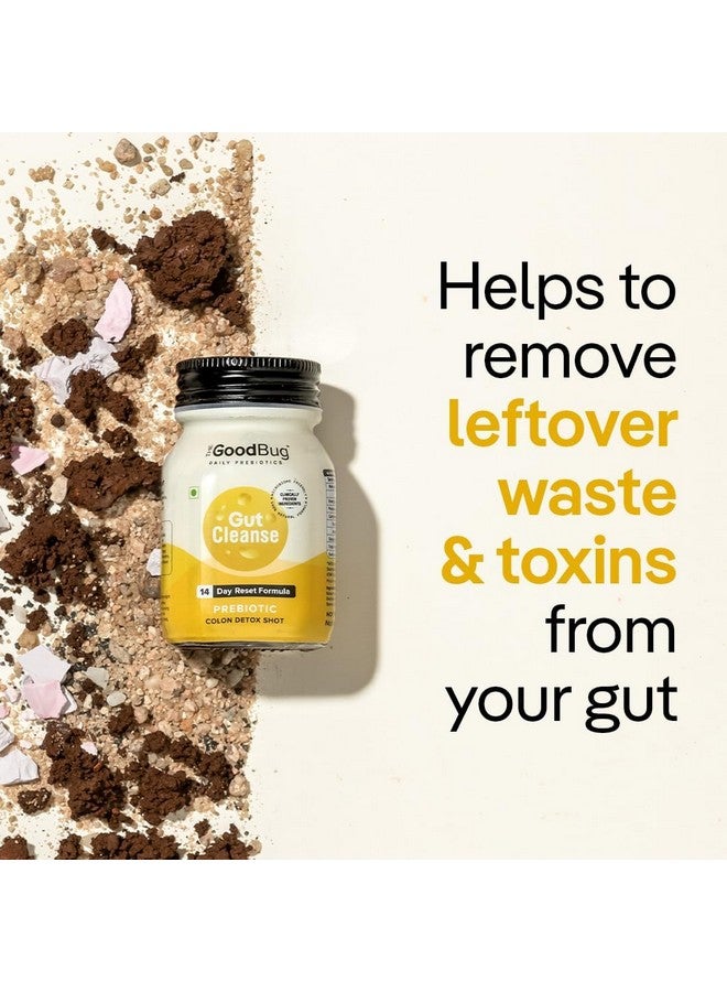The Good Bug Gut Cleanse - 14 Prebiotic Colon Detox Shots | Improves Probiotic Activity, Gut Health & Digestion | Tackles Bloating, Gas & Constipation - Image 2