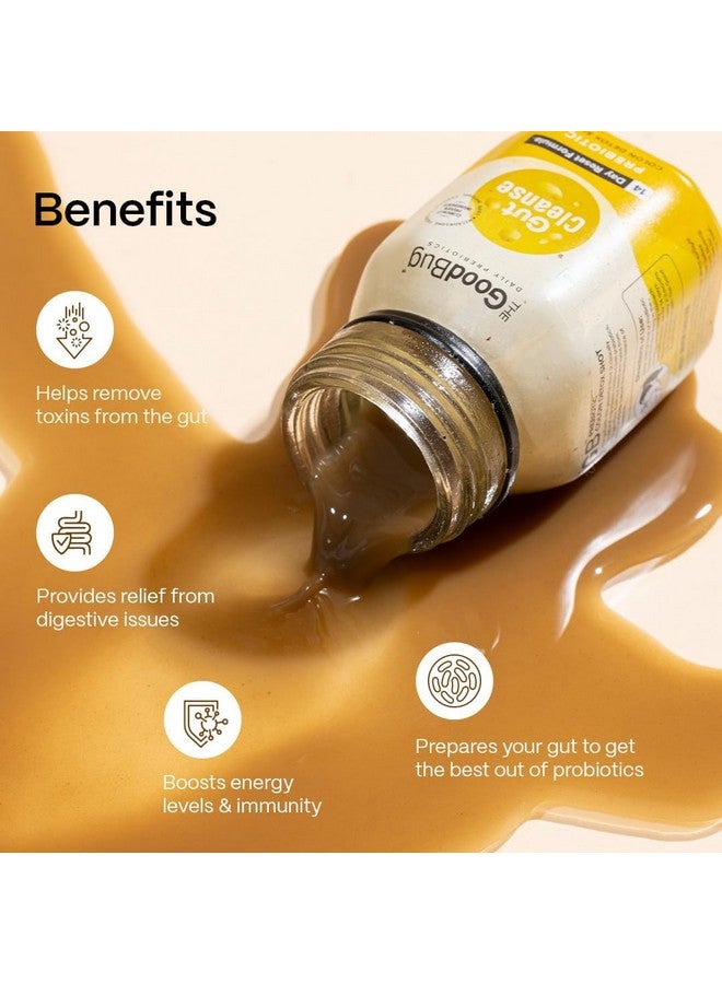 The Good Bug Gut Cleanse - 14 Prebiotic Colon Detox Shots | Improves Probiotic Activity, Gut Health & Digestion | Tackles Bloating, Gas & Constipation - Image 3
