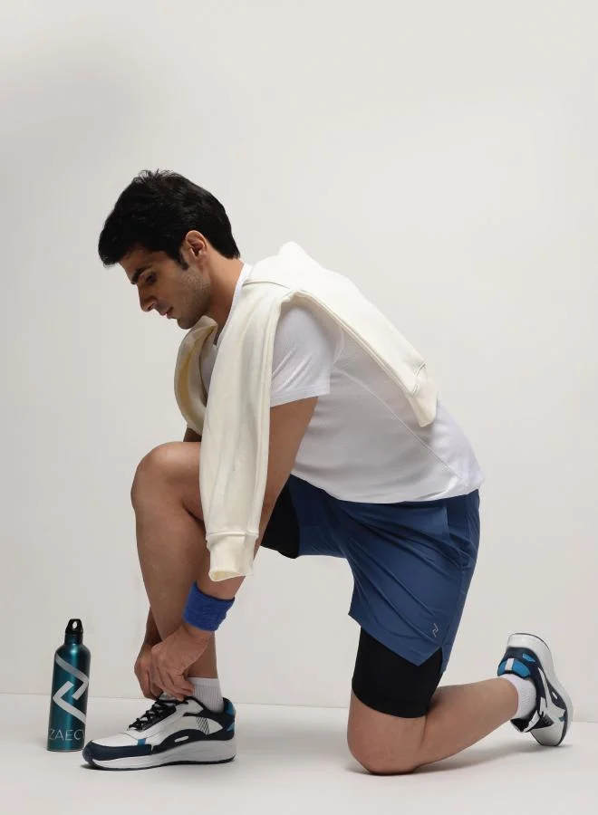 زيسي 2-in-1 Shorts for Men – Cobalt Mist
