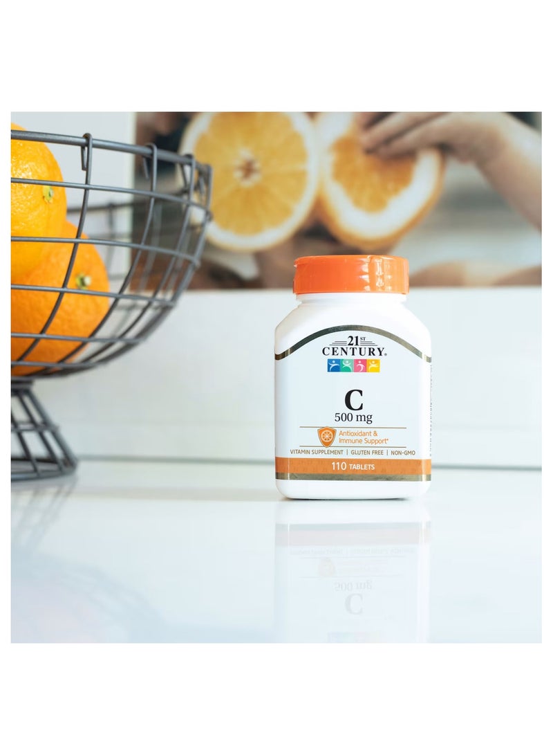 21st Century فيتامين سي 500 ملجم 110 أقراص - Image 2