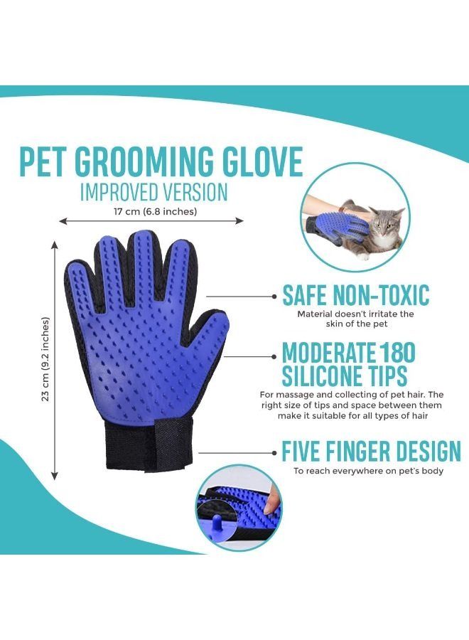 Wtrtr Deshedding Brush Glove for Pets  - Image 3