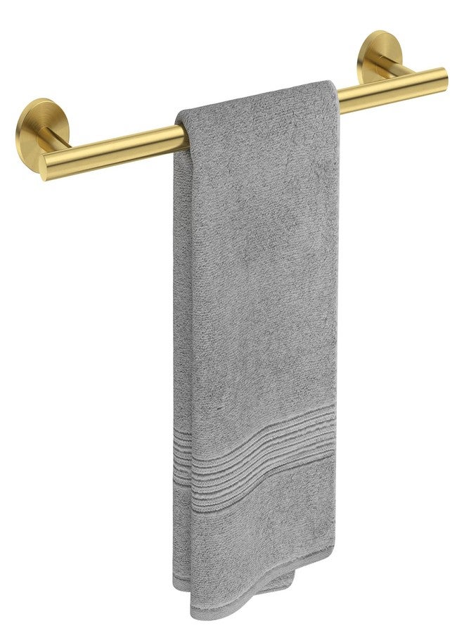 USHOWER Brushed Gold Towel Bar, 18-Inch Towel Racks for Bathroom Wall-Mounted, Thicken SUS304 Stainless Steel Towel Rod (Total Length 20-Inch) - Image 1