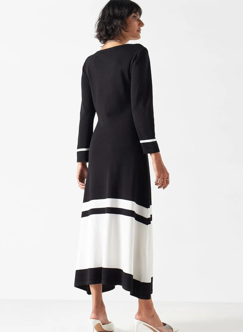 Iconic Color Block Dress