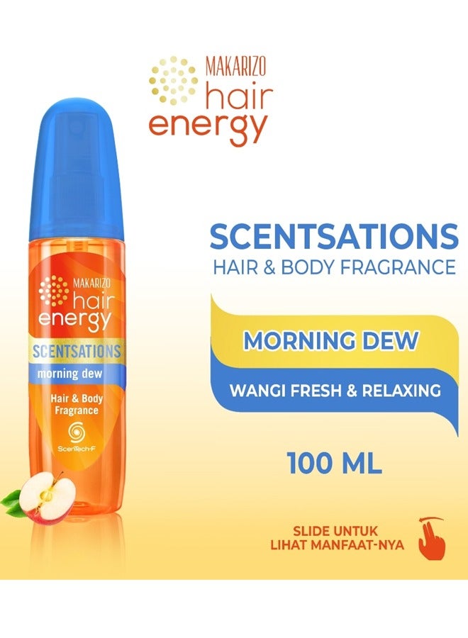 ماكاريزو ندى الصباح معطر للشعر والجسم 100مل - Image 2