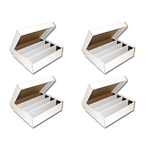 BCW Monster Box 4ct Trading Card Storage Box Holds 3200 Cards Sports TCG Card Organizer - Image 1