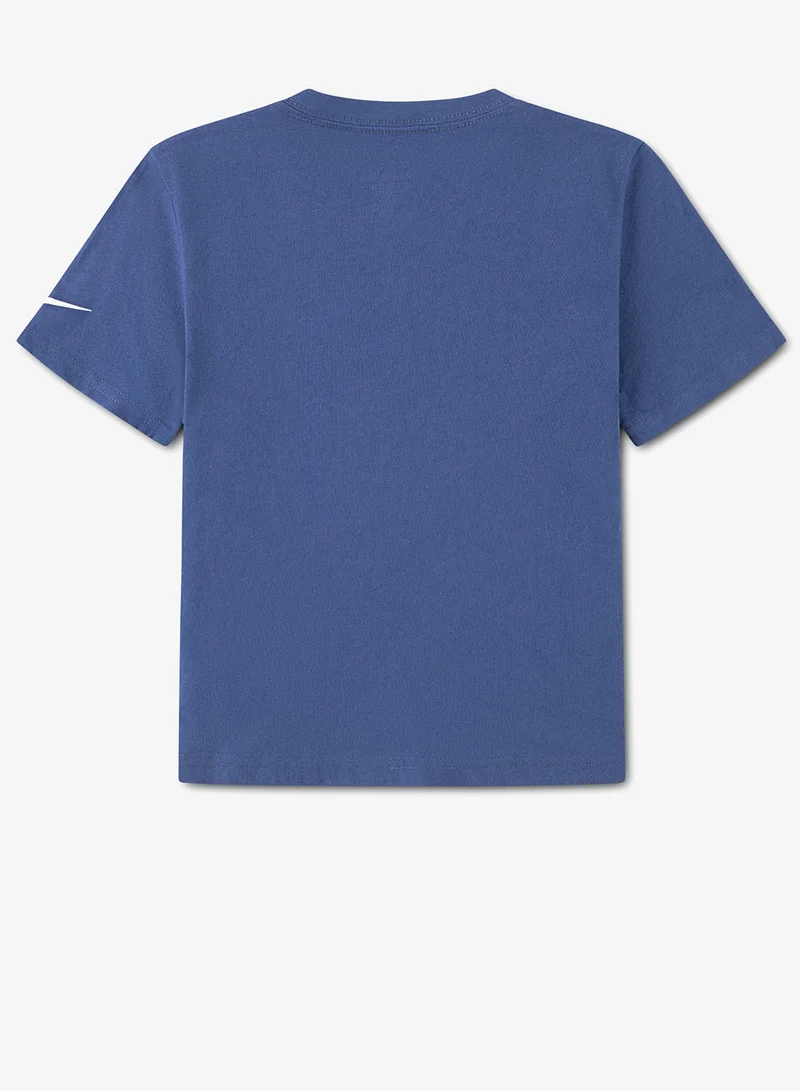 نايكي تيشيرت كرة سلة للأطفال بتصميم صندوقي طباشيري