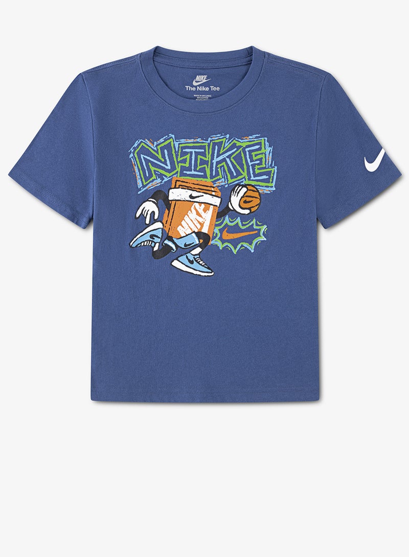 Nike Kids Chalky Boxy Basketball T-Shirt - Image 1