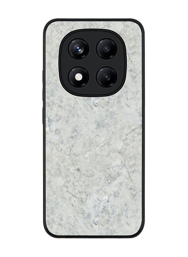 Stylizedd For Xiaomi Redmi Note 14 Pro+ 5G 5G Case,Slim fit Camera Protection, Shockproof Thin Phone cover  - Marble Texture White - Image 1