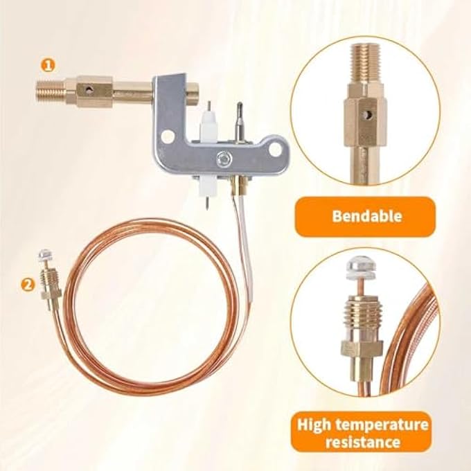 120630-02 PILOT ODS FOR VENT FREE PROPANE GAS WALL HEATERS BY DESA, GLO- WARM - Image 3