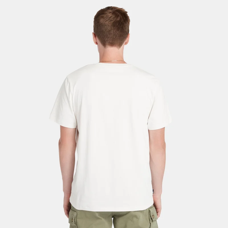 تمبرلاند تيشيرت برسم جرافيكي في الأمام للرجال