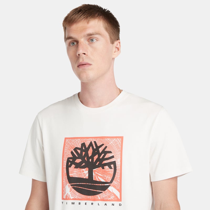 Timberland Men's Front Graphic T-Shirt - Image 4