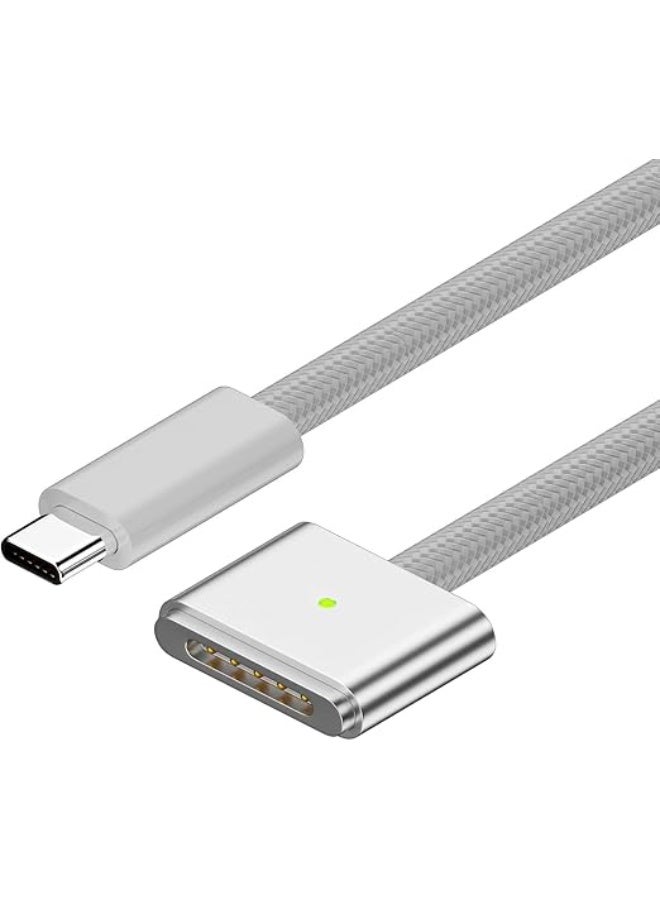 Terabyte USB C to Magnetic Cable 3, 140W PD Fast Charging 2m, Type C Compatible with Mag-safe 3 Charging Cable for MacBook Pro M3 Pro and Max, Mac-Book Air 2022 M2, MacBook Pro 2023 M2 Pro and Max 14 inch - Image 1