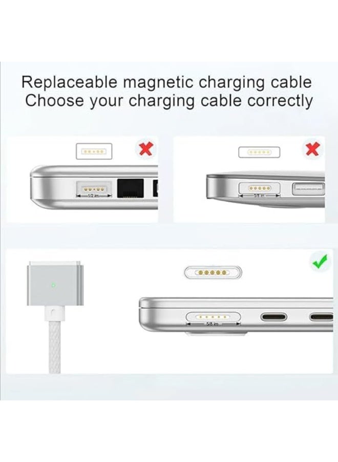 Terabyte USB C to Magnetic Cable 3, 140W PD Fast Charging 2m, Type C Compatible with Mag-safe 3 Charging Cable for MacBook Pro M3 Pro and Max, Mac-Book Air 2022 M2, MacBook Pro 2023 M2 Pro and Max 14 inch - Image 4