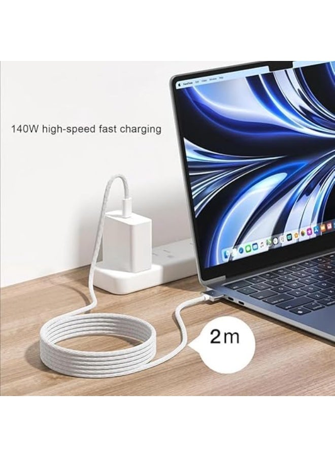 Terabyte USB C to Magnetic Cable 3, 140W PD Fast Charging 2m, Type C Compatible with Mag-safe 3 Charging Cable for MacBook Pro M3 Pro and Max, Mac-Book Air 2022 M2, MacBook Pro 2023 M2 Pro and Max 14 inch - Image 2