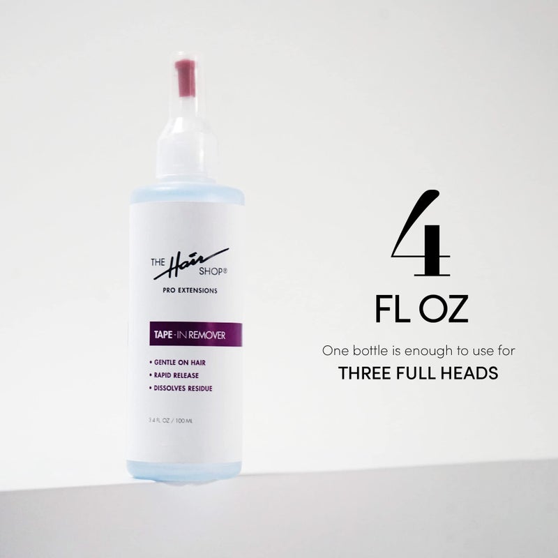 The Hair Shop X10 Pro-Tools Tape-in Remover by The Hair Shop, Professional Salon Quality Tape-in Skinweft Smart Tabs Formula, Precision Bottle, Safe & Alcohol-Based - Image 5