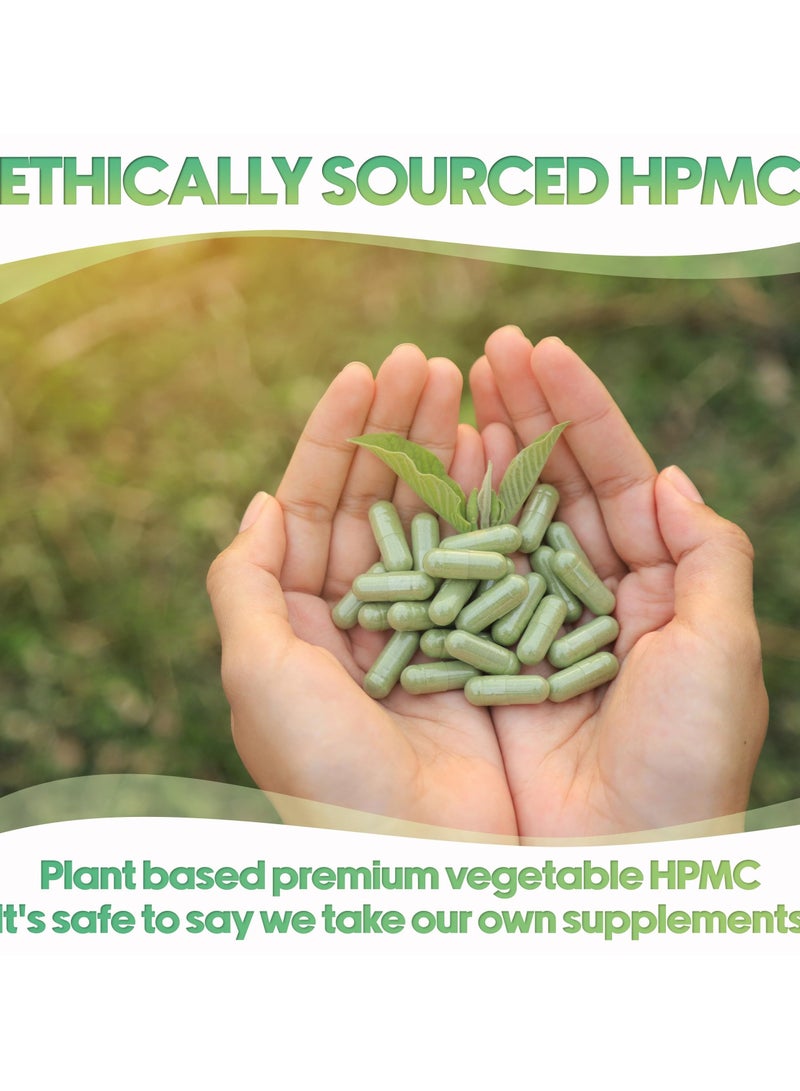 1000 PCS Size 00 1000 PCS Capsules Express–Clear Vegan Pill Capsules – Easy to Fill & Snap Shut – HPMC Vegetable Cellulose, No Additives - Image 3