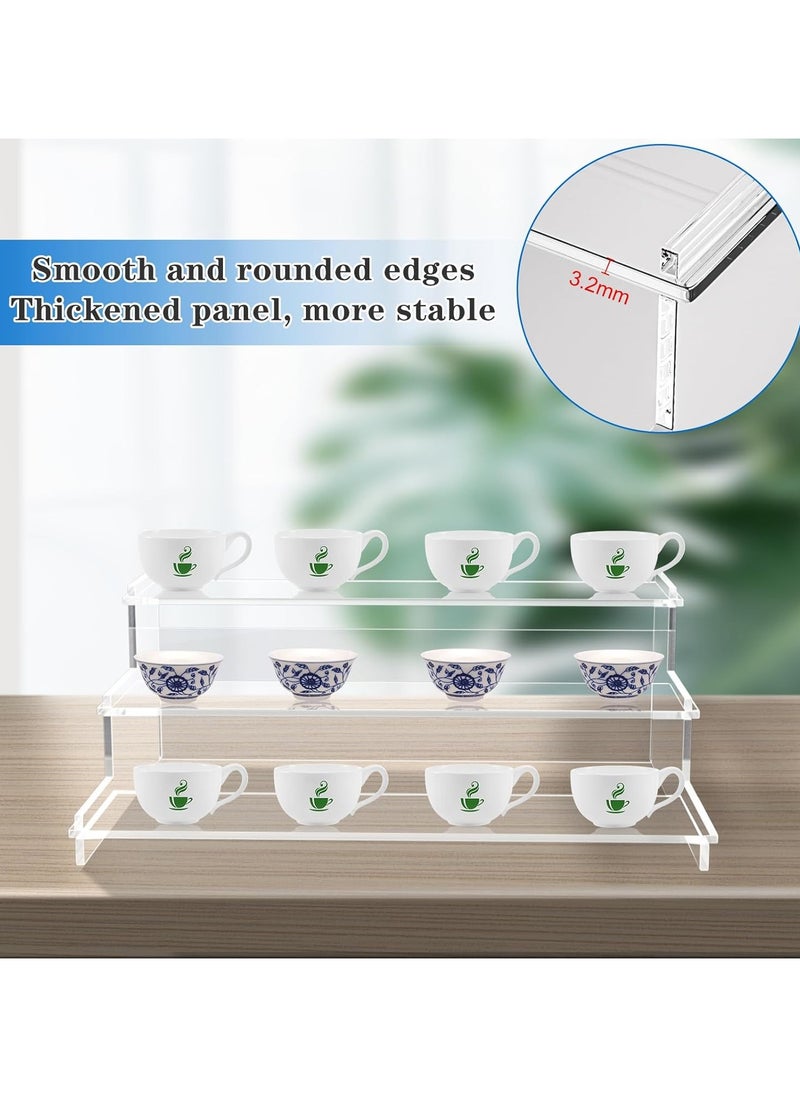 Clear Acrylic Display Stand, 3 Tiered Display Riser Stand Perfume Stand Organiser for Pop Figures, Perfume, Cupcake, Dessert, Nail Polish, Transparent - pzsku/ZA692978CF10291F20D78Z/45/_/1726735356/074f8d15-65aa-4ee1-92ff-c058e5c89a82