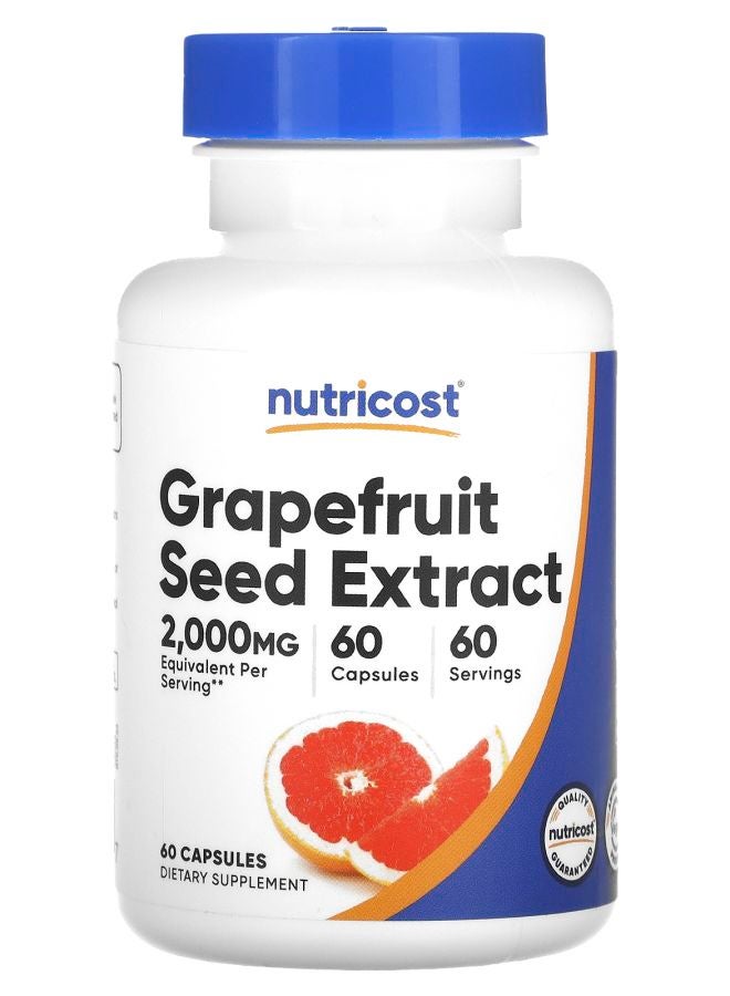 Nutricost Grapefruit Seed Extract 2000 mg 60 Capsules