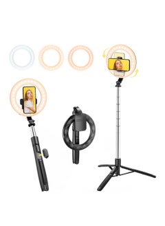 KASTWAVE Video Light, LED Camera Light Computer Video Conference Light, Portable Selfie Light High Power 3000mAh Rechargeable/CRI 95+/3 Lights Modes/3 Bases for Phone, iPhone, Zoom, Picture, Makeup (with Clip)  - Image 1