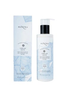 Mantra Mantra Herbal Lime and Olive Hair Conditioner For Dry and Damaged Hair For Men - 250 ml | Nourish the Scalp and Hair Follicles  - Image 1