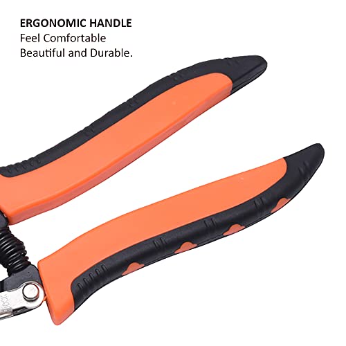 Harden 7" Professional Electric Wire Cutter Stripper - with Wire Stripping Force Adjustable Knob & Save Labour Force Spring Design - 660621 - Image 4