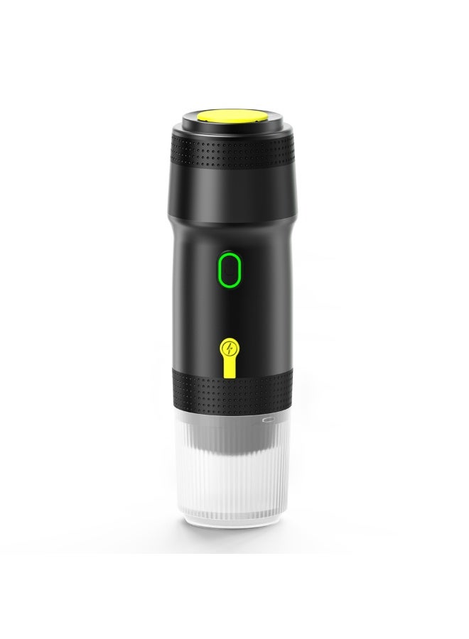 3 in 1 Portable Electric Espresso Machine - 20Bar Cordless Heating Fully Automatic Capsule Electric Coffee Machine Suitable for Travel Office Outdoor Car  - Image 2