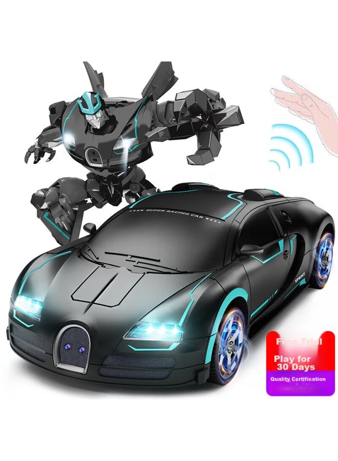 Sodeep Rc Remote Control Car, Intelligent Ai Transforming Robot, Toy Car For Boys, Drift Racing Car, Birthday Gift - Image 1