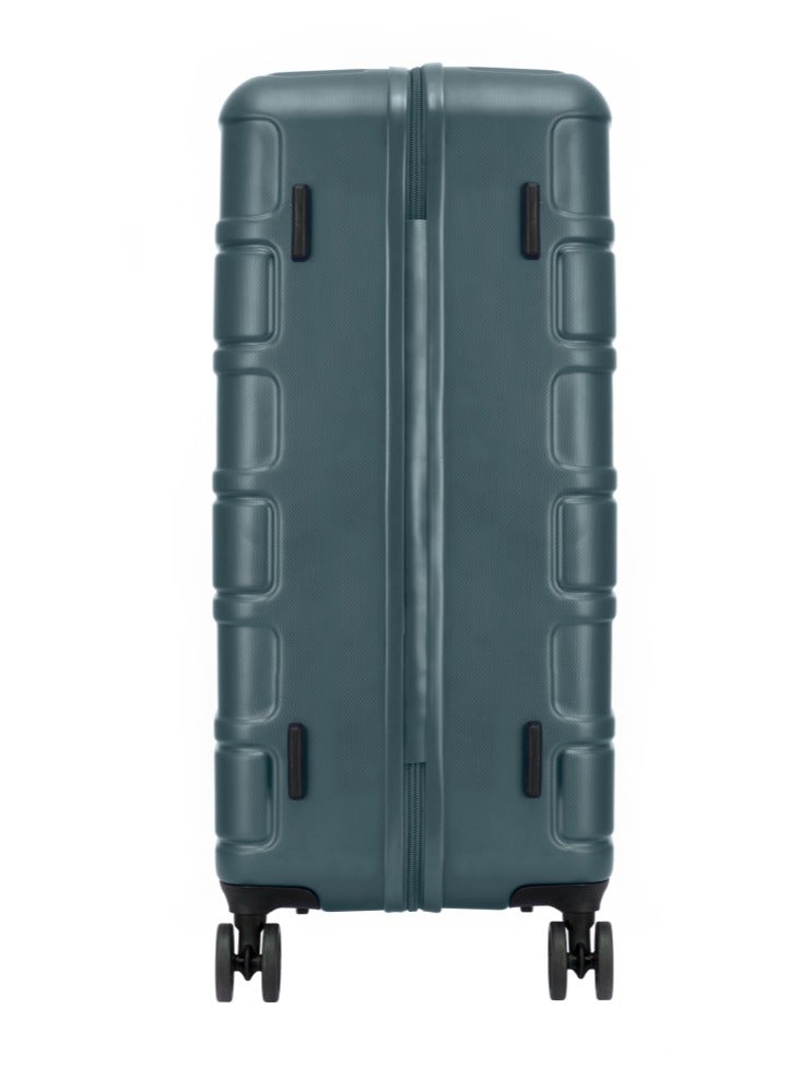 AMERICAN TOURISTER Bricklane Suitcase, Check-In Size 69 cm / 25 inch, 4 Spinner Wheels, Hard Top, Polycarbonate, Dark Forest|Lightweight|Scratch & Impact Resistance|TSA Lock - 3 Years International Warranty - Image 3