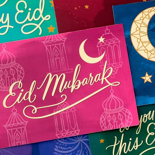 Hallmark Golden Thread Eid al-Fitr or Eid Al-Adha Cards Assortment (36 Blank Cards with Envelopes) - Image 5