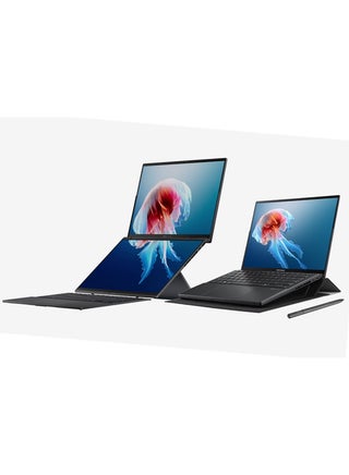 ZenBook Duo Laptop With 14 Inch WUXGA (1920x1200) Display, Core Ultra 9-285H Processor/32GB RAM DDR5/1TB SSD/Windows 11 Home/Intel Arc Graphics/ English/Arabic Grey - view 5
