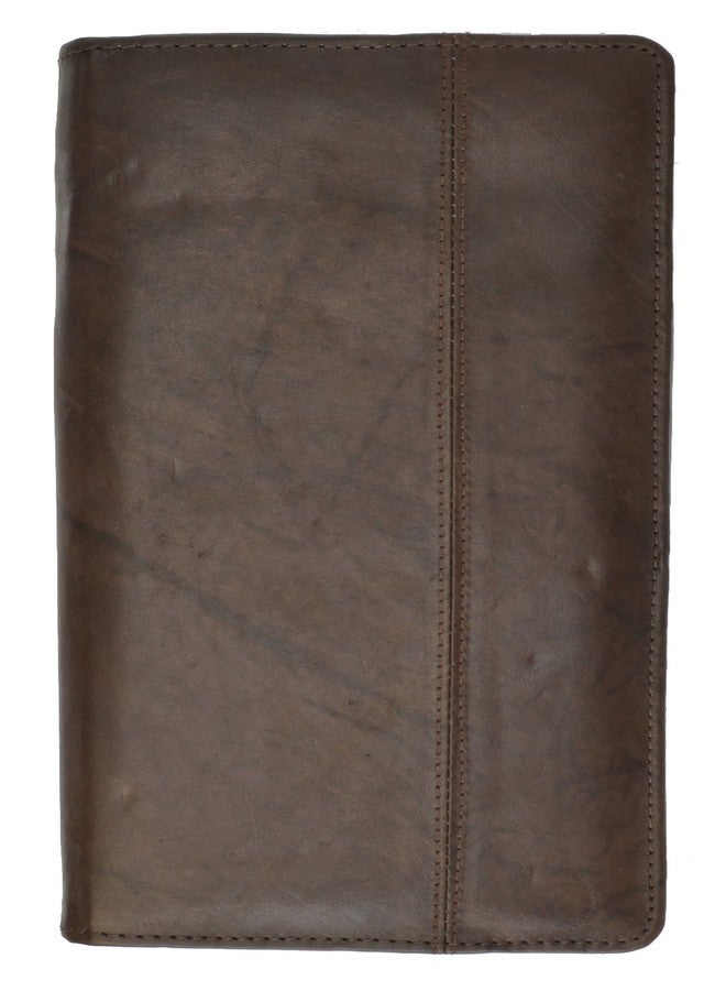 Marshal RFID Blocking Zip Around Leather Travel Wallet with Passport and Boarding pass Holder by Marshal (Brown) - Image 2