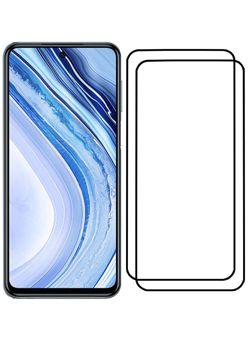 CATANES 2 Pack For Xiaomi Redmi Note 9 Pro Max Screen Protector Tempered Glass Full Glue Back - Image 2