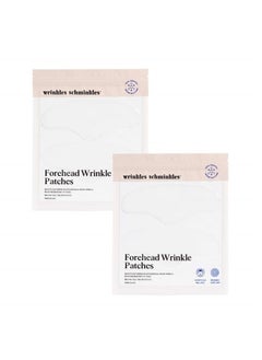 WRINKLES SCHMINKLES Forehead Wrinkle Patches, 4-Pack, Reusable Hypoallergenic Silicone Smoothing Pads for Reducing Frown Lines & Face Lift Overnight  - Image 1