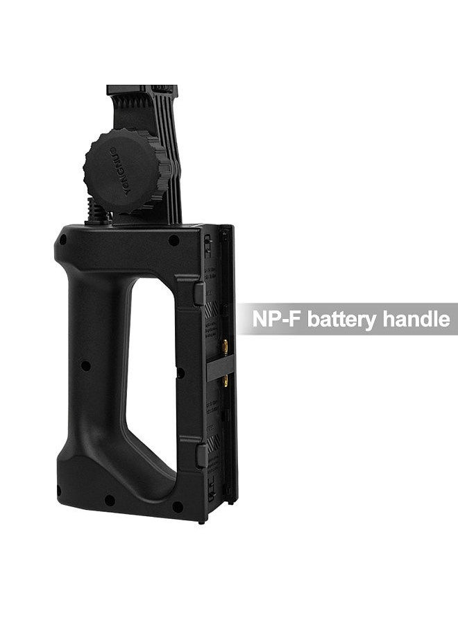 YONGNUO YONGNUO NP-F Battery Handle Power Supply Base Compatible with YONGNUO YNLUX200 LED Video Light  - Image 2