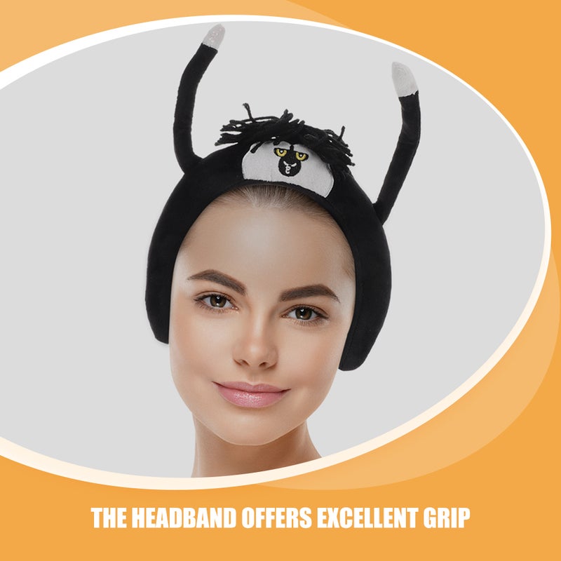 2pcs Plush Ear Headband Cute Ears Hair Band Decorative Ear Headband Ears Modeling Headband - Image 4