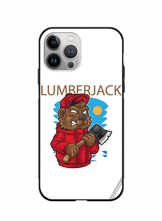 VR CREATIVE Protective Case Cover For Apple iPhone 11 Pro Max Lumber Jack Design Multicolour - Image 1