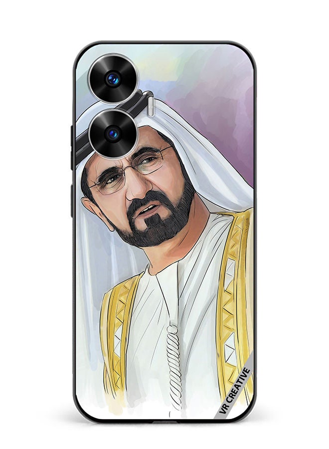 VR CREATIVE Protective Case Cover For Realme C55 Sheikh Mohammed Bin Rashid Al Maktoum Design Multicolour - Image 1